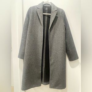Zara dark gray women’s top coat